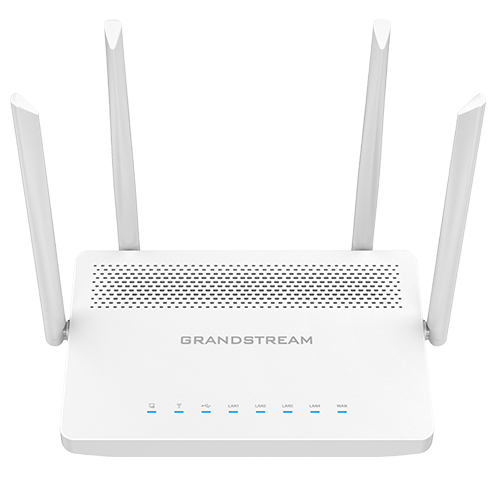 Router wifi grandstream (gwn7052) 1.266 gbps para transmision 4k - ultra hd, videoconferencia y juegos en linea, soporta redes mesh