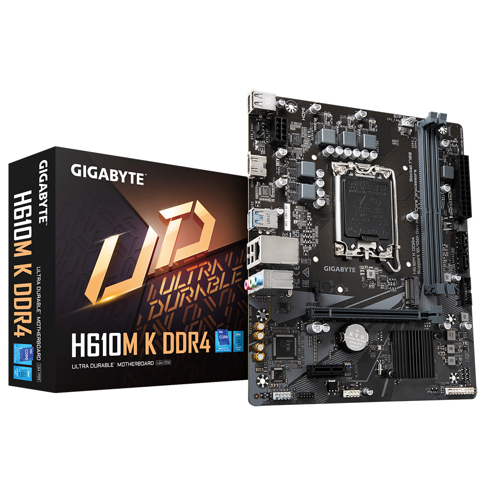 Mb gigabyte h610m k ddr4