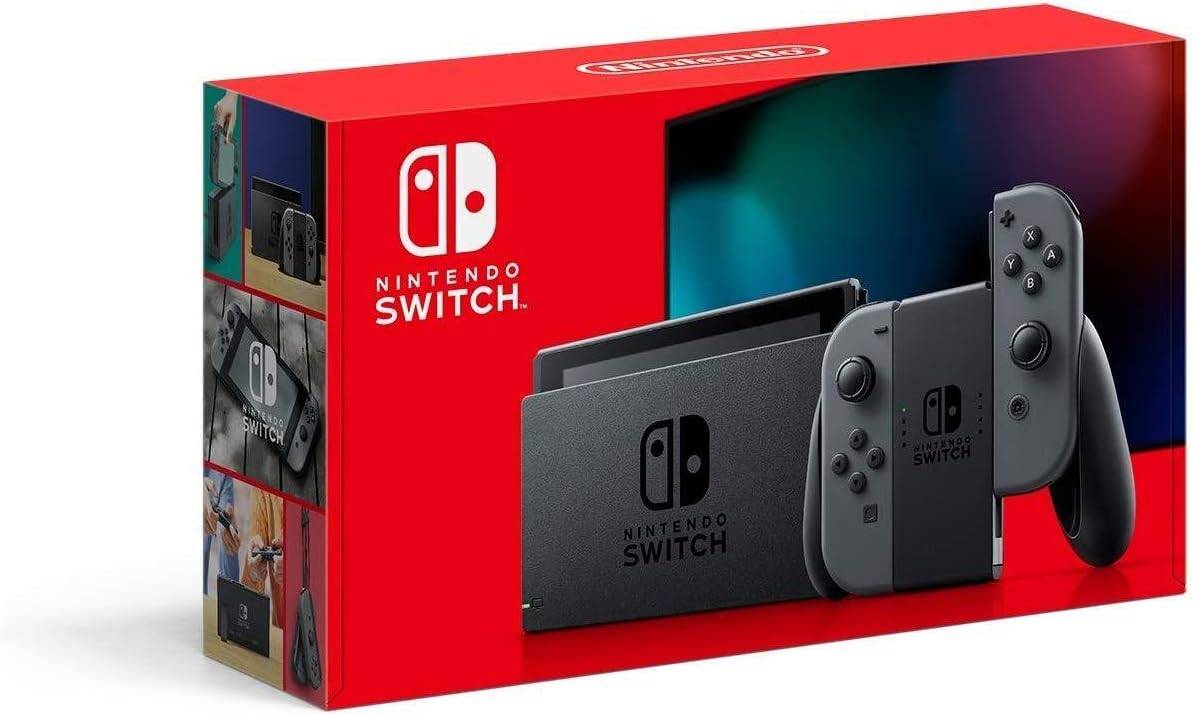 Nintendo consola switch gris 32gb version 1.1 - standard edition  version internacional