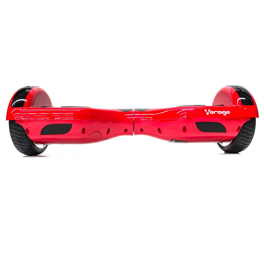 Patineta eléctrica vorago hb-200 roja 6.5 pulgadas antifuego doble motor350w*2 vel12km/h autonomia 10-15km bateria 4400mah