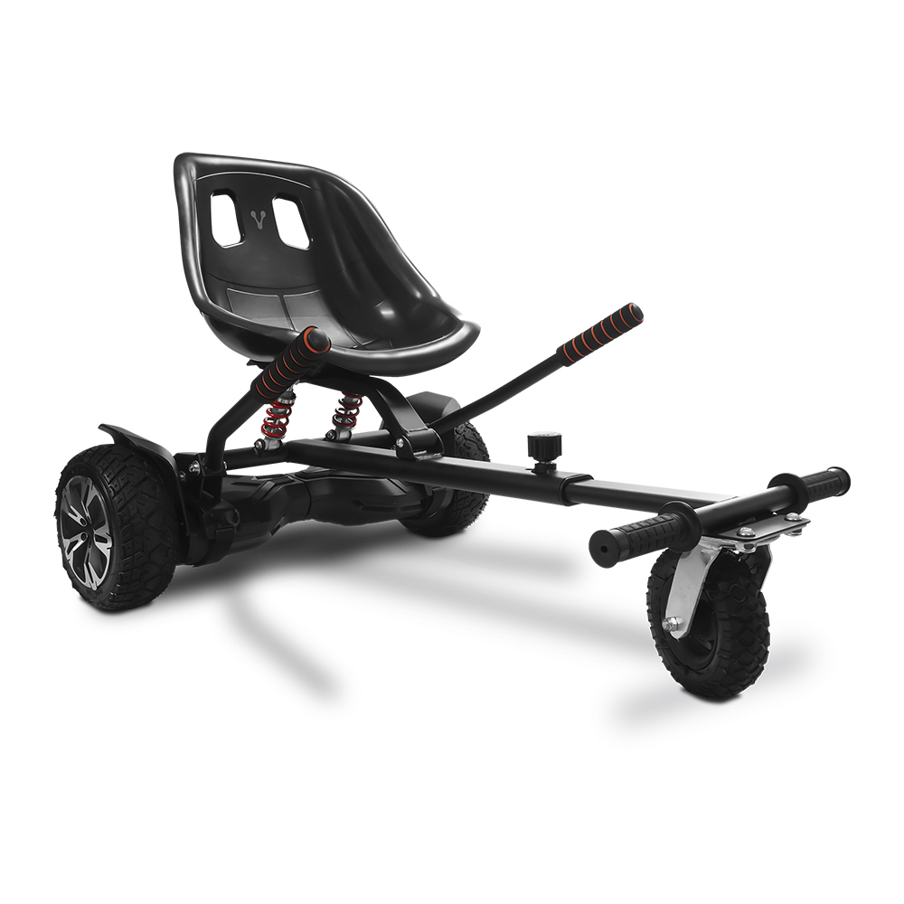 Patineta eléctrica vorago. hb-400 negra. kit kart 8.5