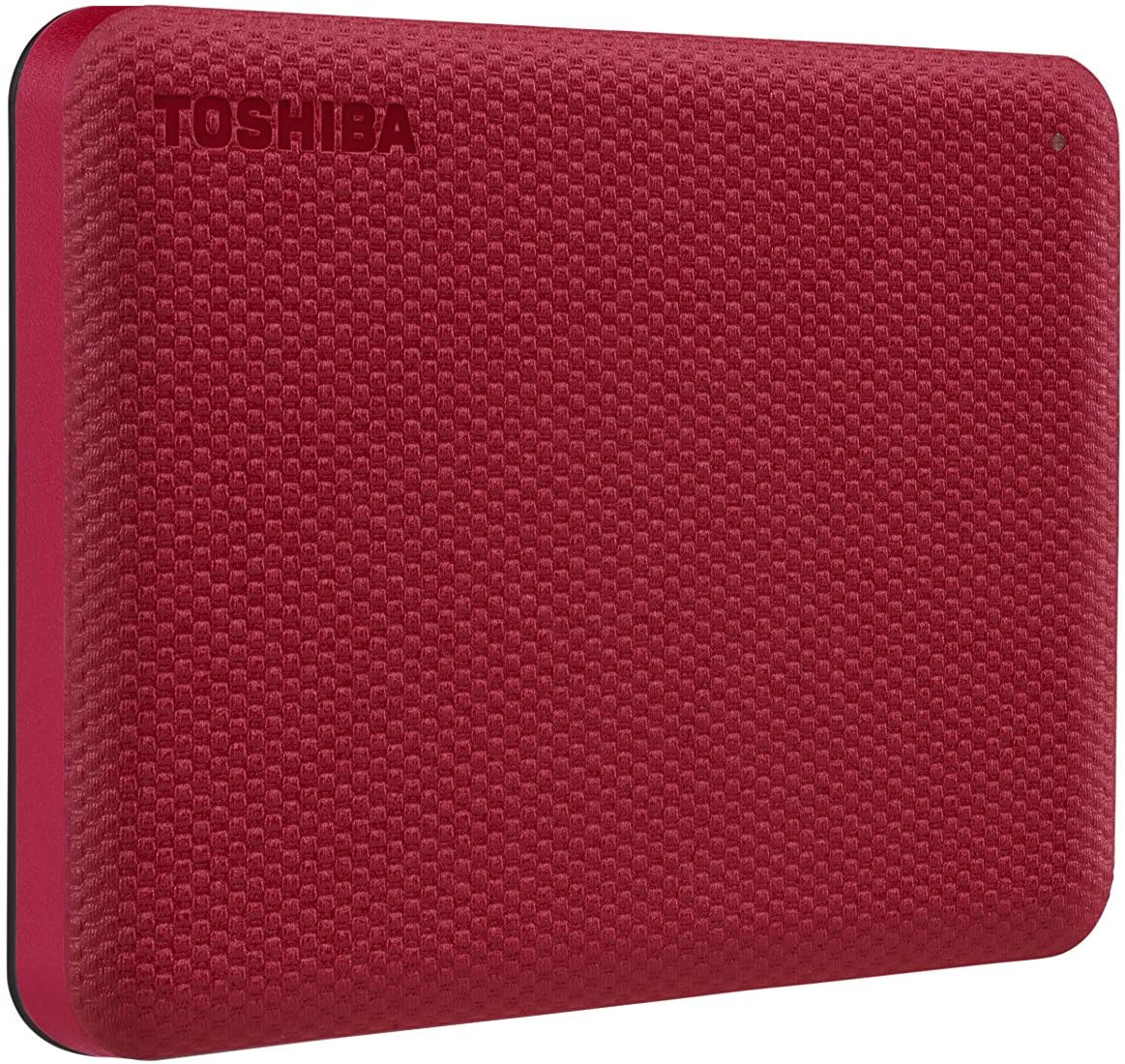 Disco duro externo toshiba canvio advance v10 - 2 tb, usb 3.0, 2.5 pulgadas, rojo