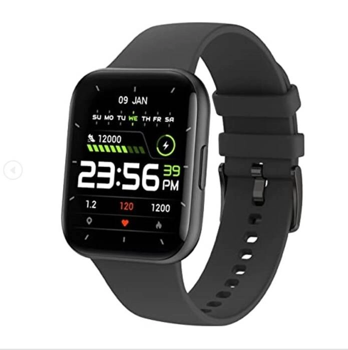 Smartwatch hyundai con pantalla tactil a color - correas de cilicona de 20 mm de alta resistencia y pantalla de 1.69 pulgadas y cable de carga magnetico de