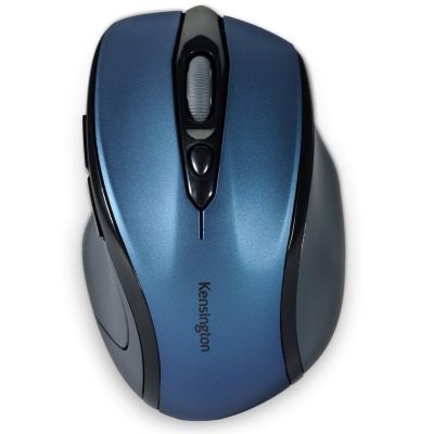 Mouse inalámbrico de tamaño medio kensington k72421ama pro fit (azul)