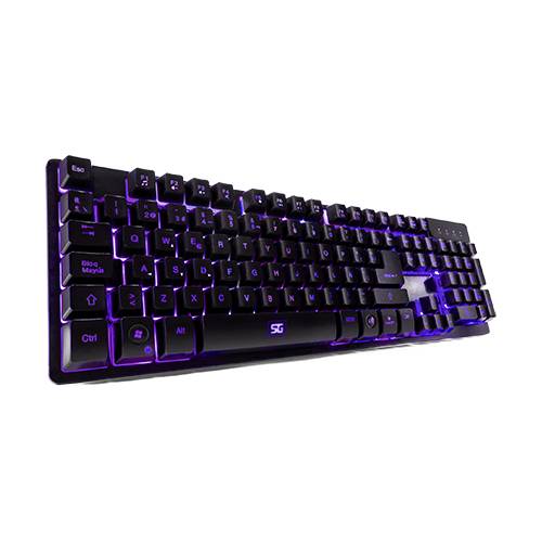 Teclado gamer vorago start the game kb-502 - usb, teclas iluminadas, anti ghosting