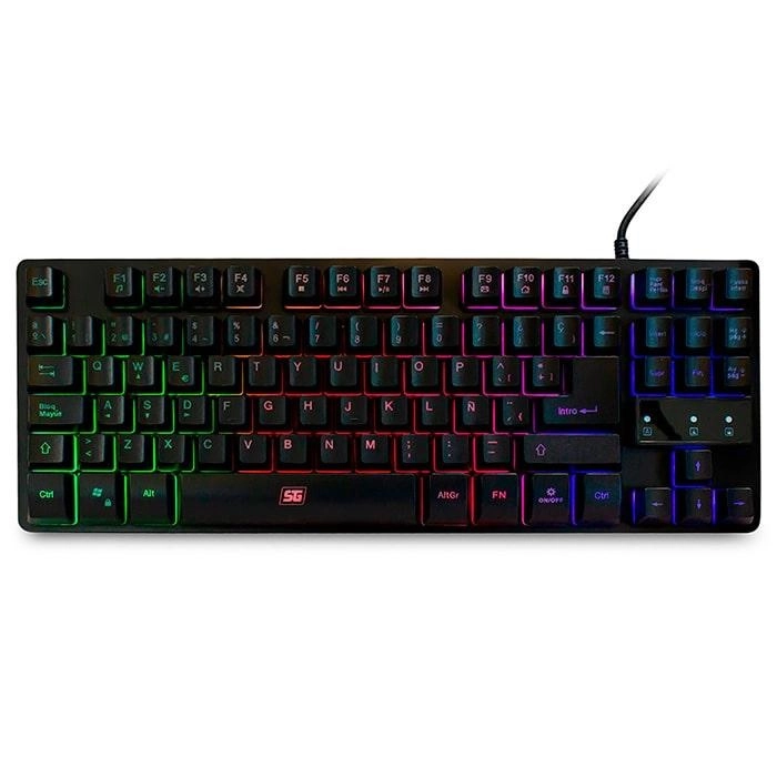 Teclado iluminado rgb gamer vorago kb-503 usb anti ghosting