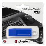 Memoria usb de 64gb kingston kc-u2g64-7gb  (azul)