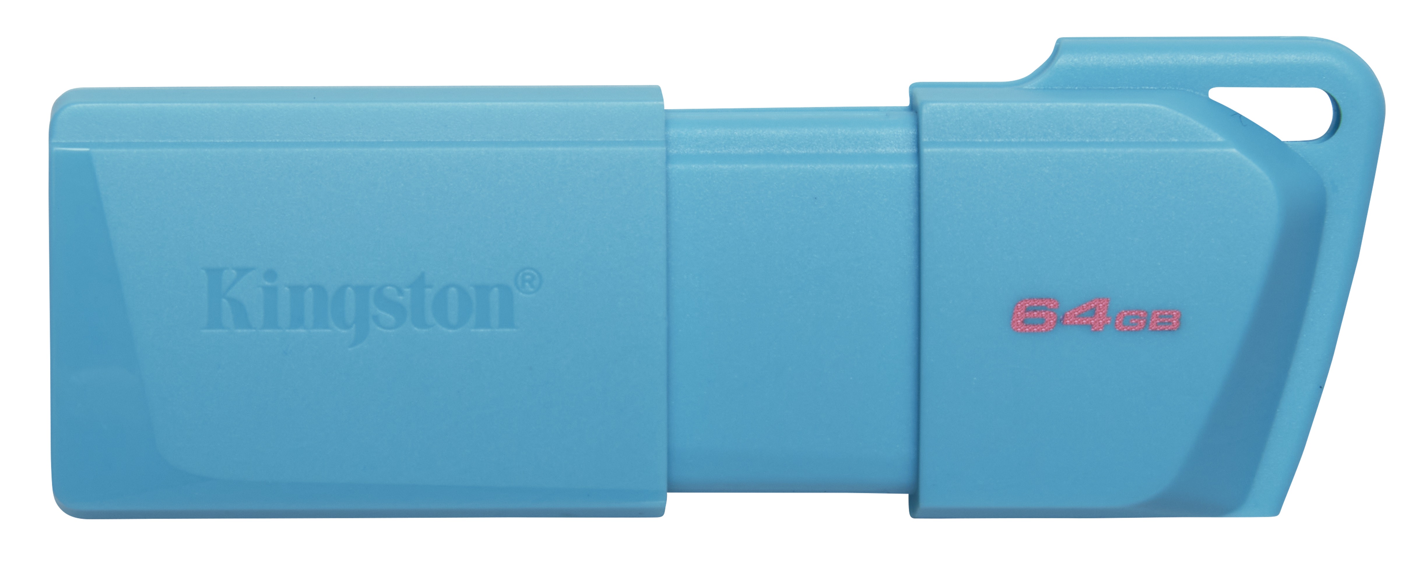 Memoria usb de 64gb kingston kc-u2l64-7lb (neon turquesa)