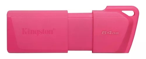 Memoria usb de 64gb kingston kc-u2l64-7ln (neón rosa)