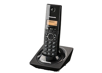 Teléfono inalámbrico panasonic kx-tg1711meb - escritorio, negro, no, si, lcd