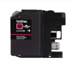 Cartucho de tinta brother lc101m - magenta