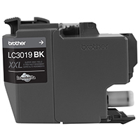 Cartucho de tinta brother lc3019bk - negro