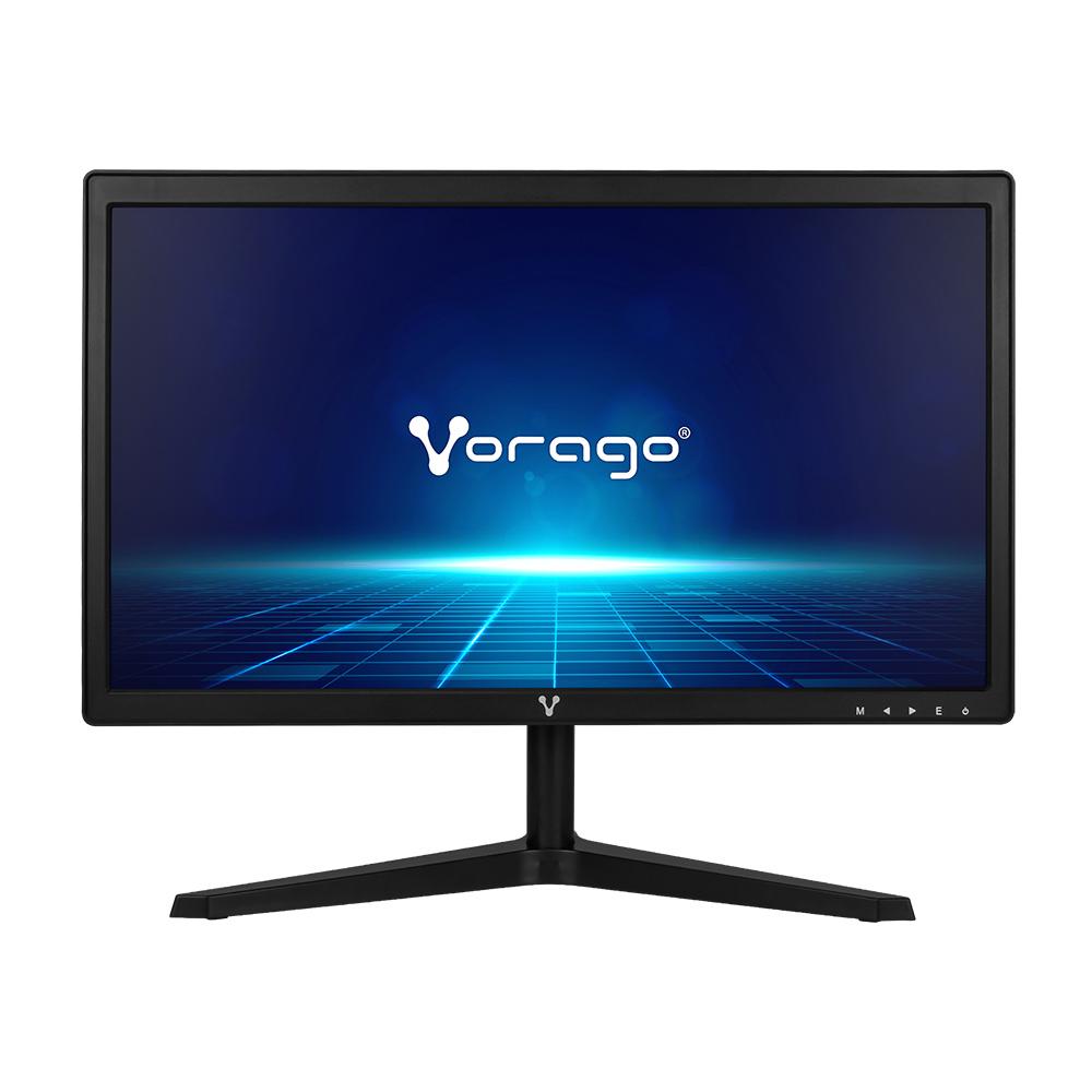 Monitor vorago led widescreen de 19.5 pulgadas 1600x900 75hz vga + hdmi incluye cable hdmi