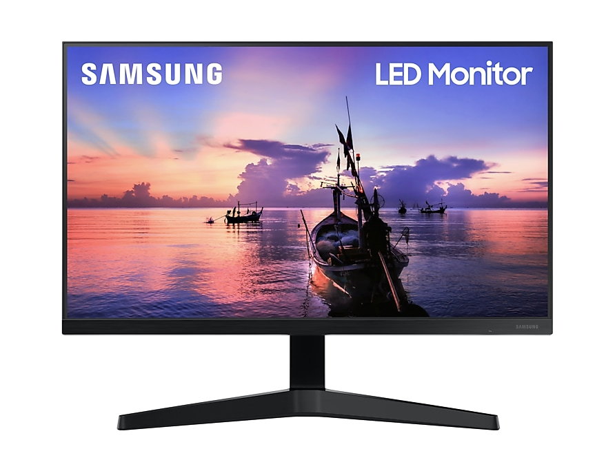 Monitor  samsung lf24t350fhlxzx - 24 pulgadas, 1920 x 1080 pixeles, 5 ms, negro