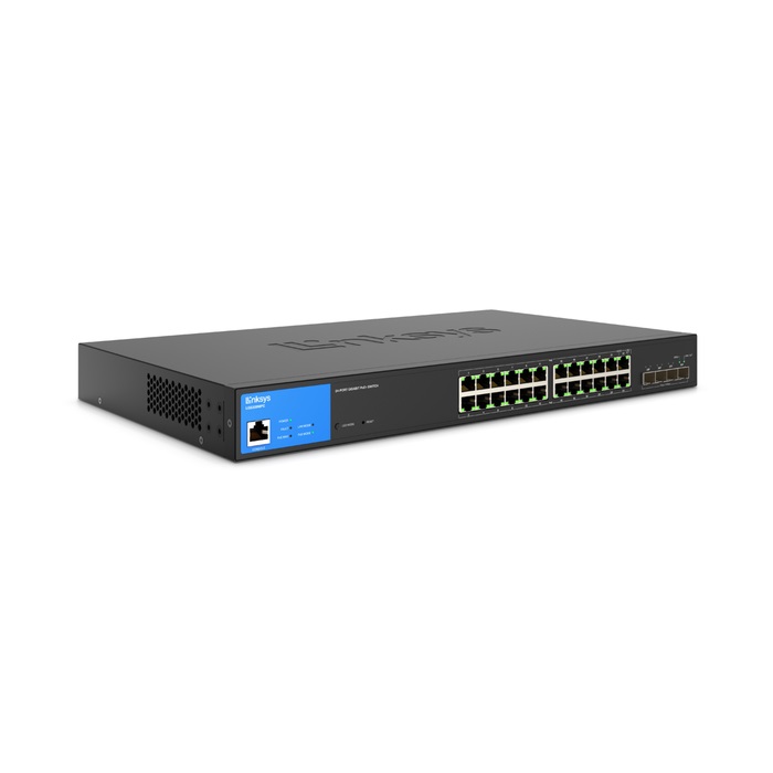 Switch linksys lgs328mpc poe administrable 24 puertos + 4 sfp+