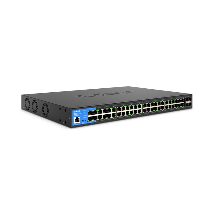 Switch linksys lgs352mpc poe administrable 48 puertos + 4 sfp+