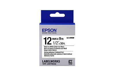 Cinta lk-4wbw epson - para equipo lw300/lw400 /lw-600 12 mm (1/2