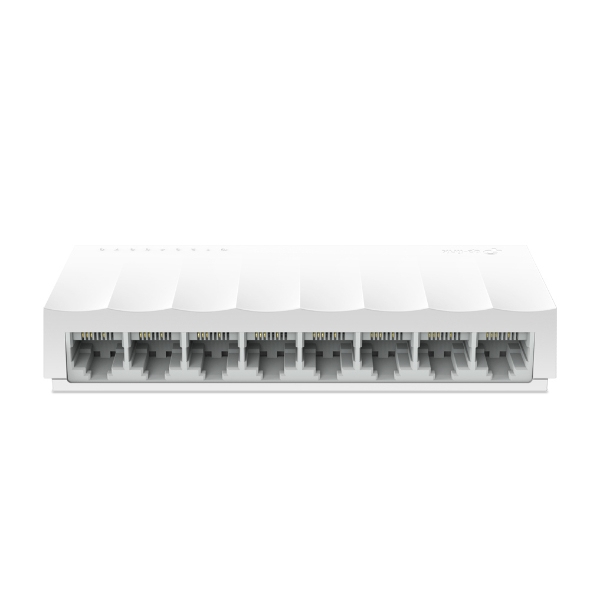 Switch de 8 puertos para escritorio con tecnología green ethernet plug and play tp-link ls1008 de 8 ptos 10/100m