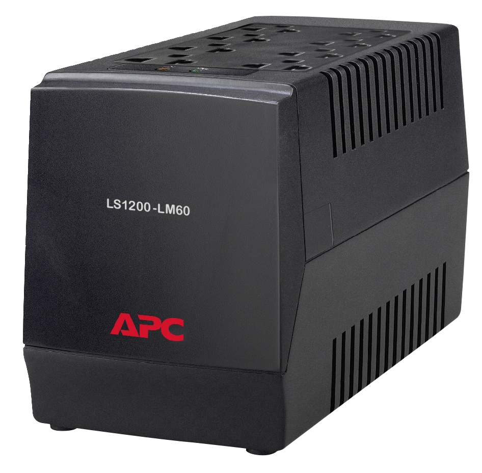 Regulador de voltaje apc apc ls1200-lm60 - 1200 va, 600 w