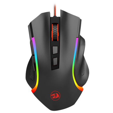 Mouse  redragon griffin - juego, 7200 dpi, negro