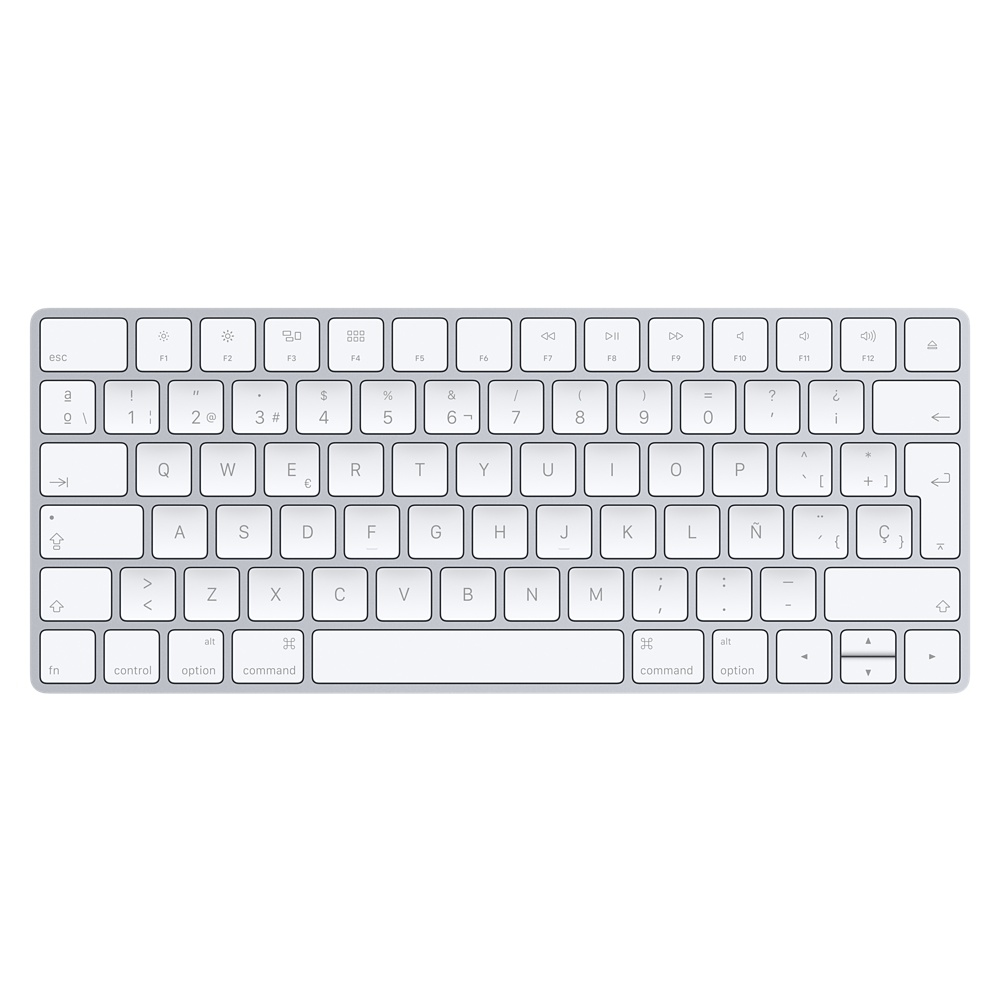 Magic keyboard apple mla22e/a - color blanco, apple, teclados