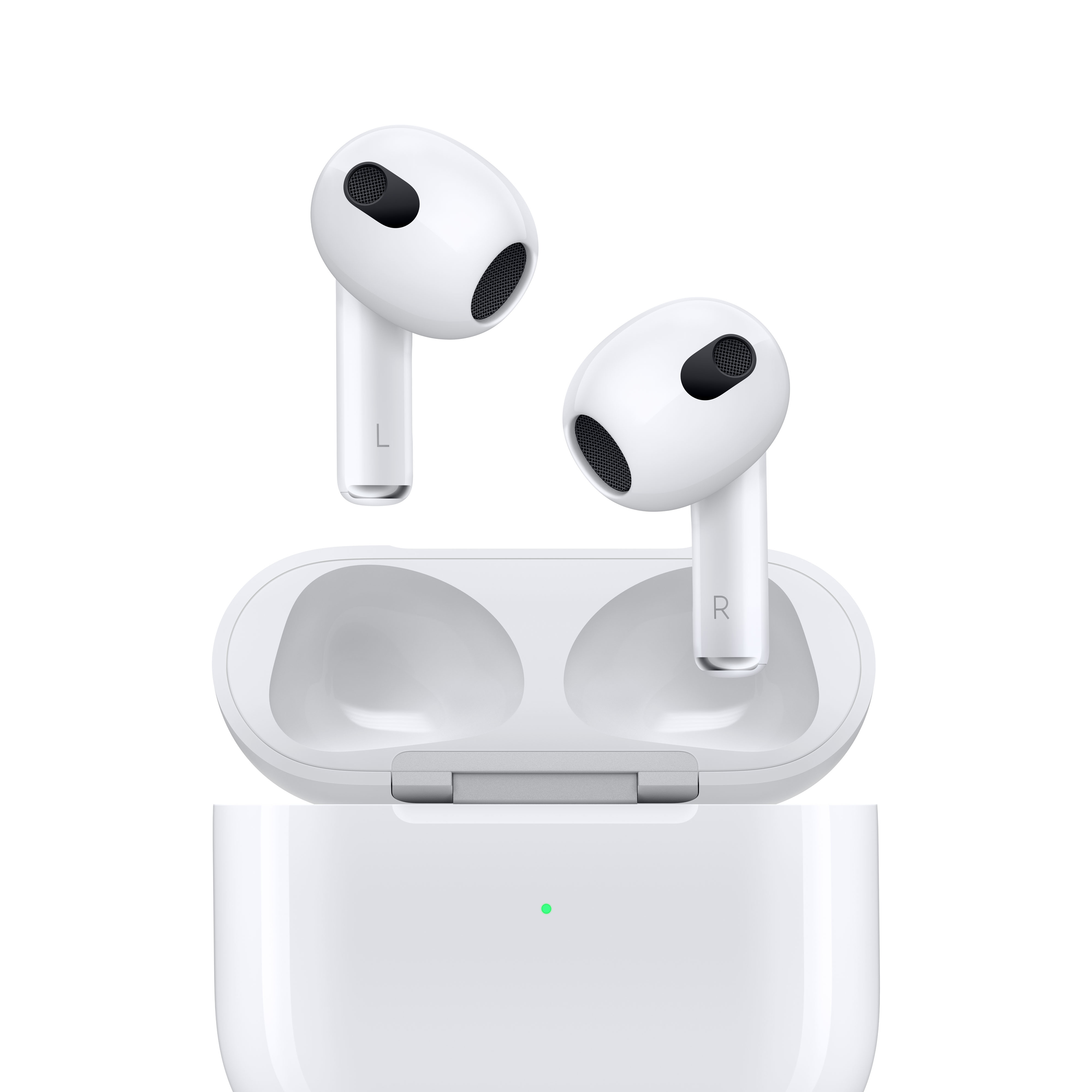 Airpods  apple mme73am/a - blanco, inalámbrico