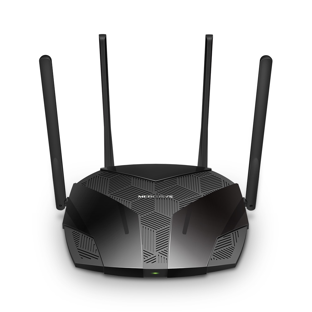 Router wifi 6 de doble banda ax1800 mercusys mr70x para una cobertura de largo alcance