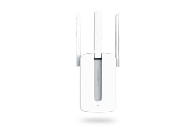 Extensor wifi de 300mbps mercusys mw300re con tres antenas de alto alcance para mayores conexiones