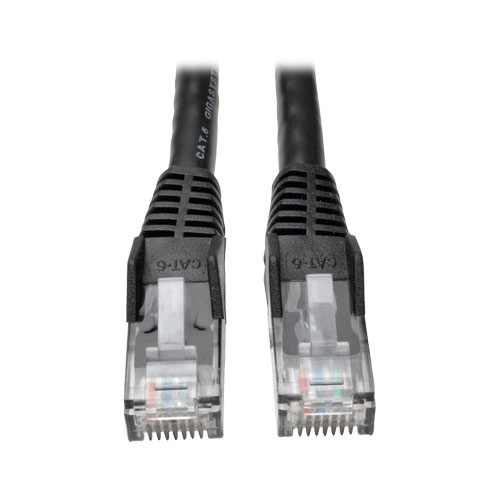 Cable patch tripp-lite n201-003-bk - 0, 91 m, rj-45, rj-45, macho/macho, negro