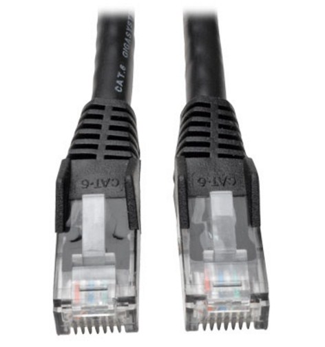 Cable patch tripp-lite n201-025-bk - 7, 62 m, rj-45, rj-45, macho/macho, negro