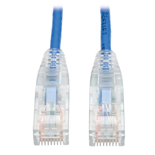 Cable patch utp delgado tripp-lite n201-s03-bl - 0, 9 m, rj45 (macho), rj45 (macho), macho/macho, azul