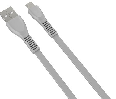 Cable usb a micro usb naceb technology na-0103g - 1 m, gris