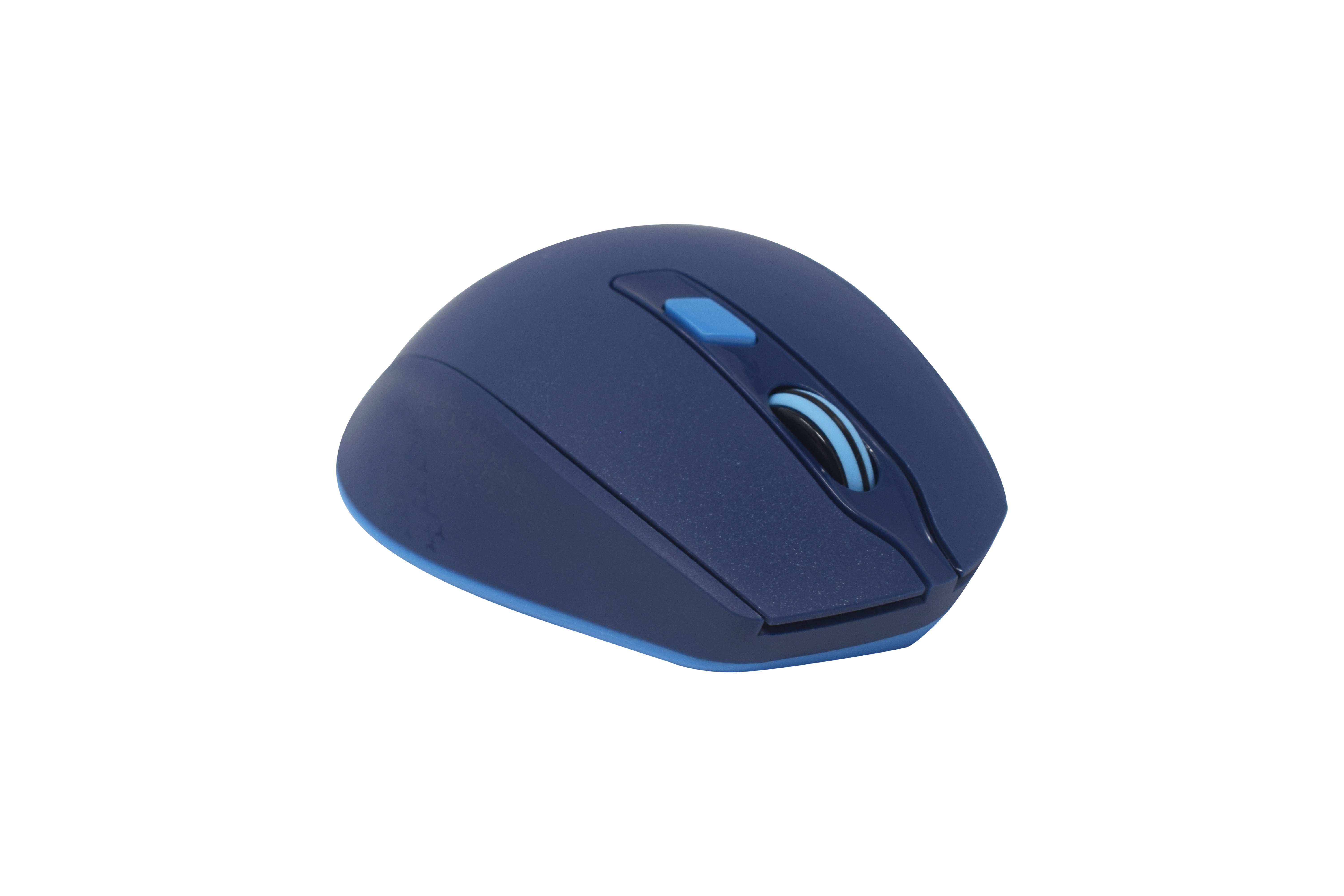 Mouse naceb technology na-0119a - azul, 6 botones, inalámbrico, 1200 - 2400 dpi