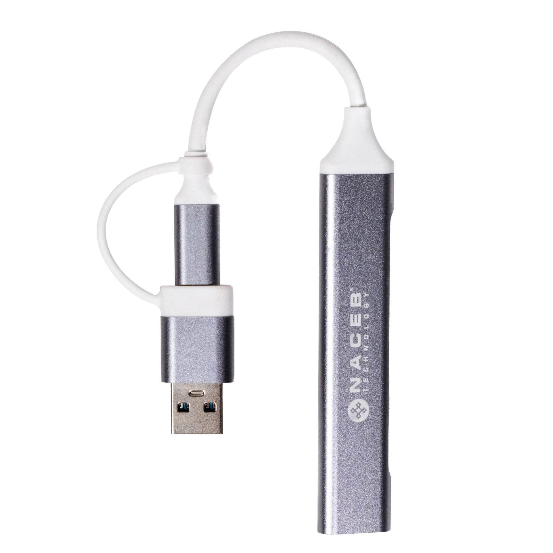 Naceb hub usb-c/a a 4 puertos 1*usb 3.0 - 3*usb2.0 na-0124