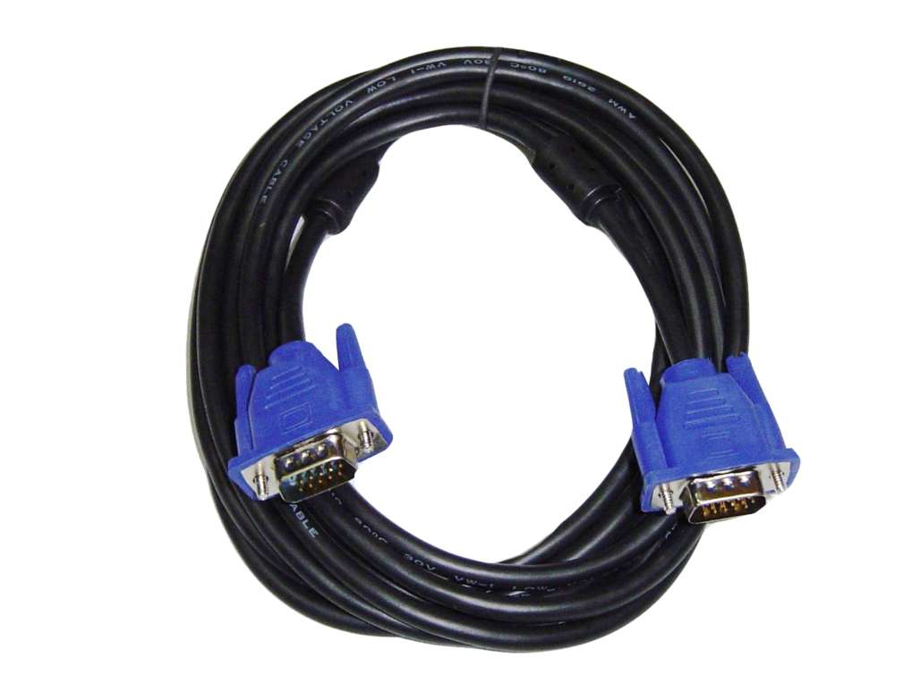 Cable vga naceb technology - 3 m, vga (d-sub), vga (d-sub), negro