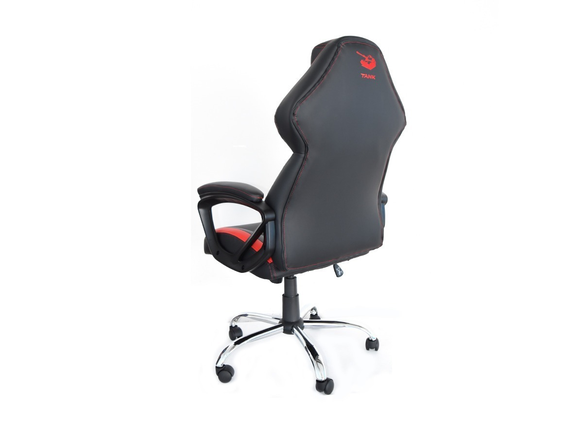 Silla gaming naceb technology tank - gamer, negro/naranja