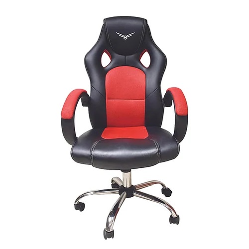 Silla gamer naceb technology warpanther - gamer, asiento acolchado, negro/naranja, poliuretano