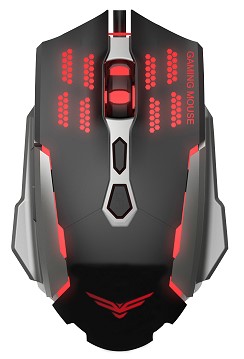 Mouse gaming naceb technology na-630 - usb, juego, negro