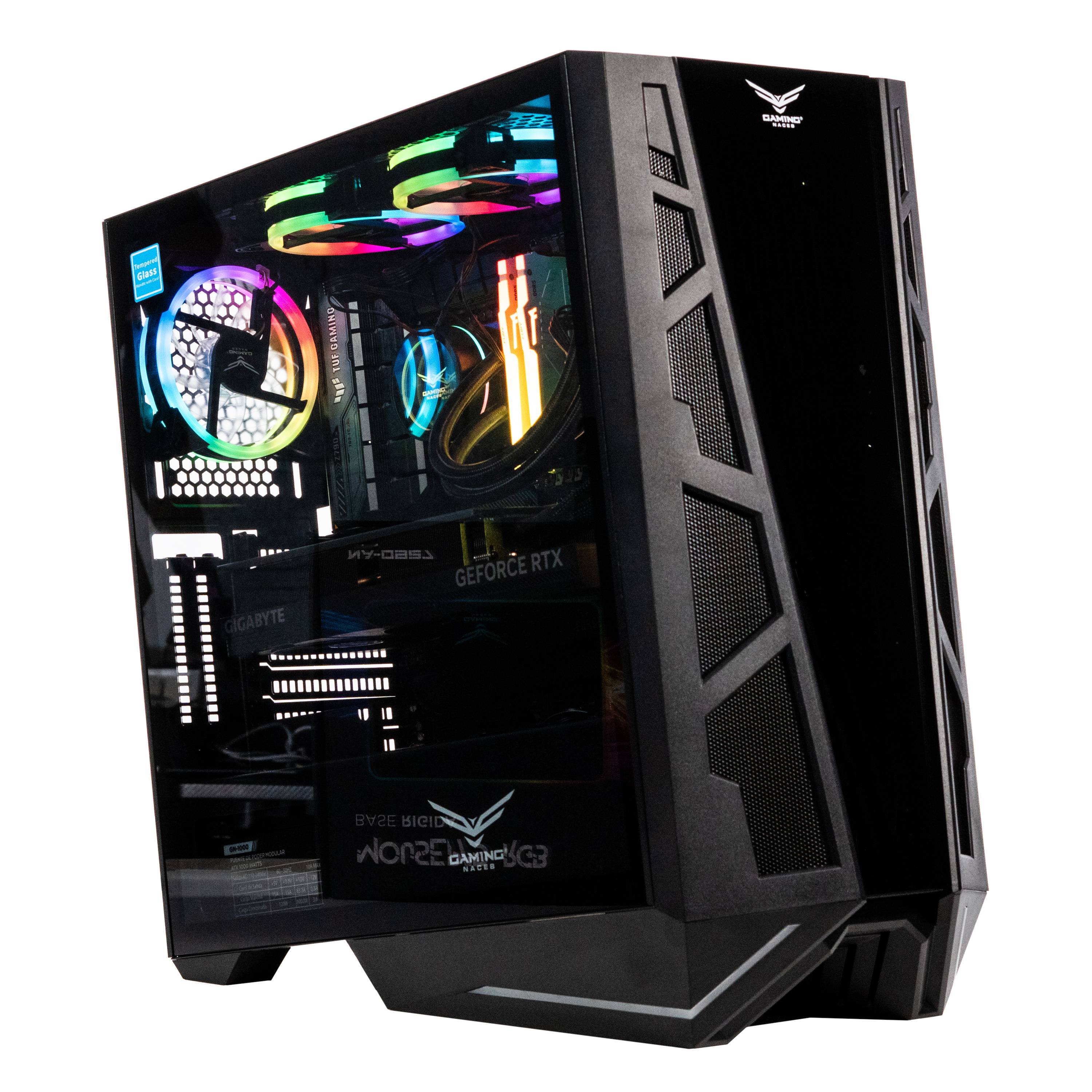 Computadora gamer naceb intel i9-14900 - rtx 4080, 32gb ddr5, ssd 2tb   480gb, win prueba