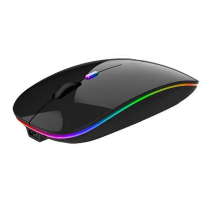 Mouse inalámbrico nextep ne-412n color negro delgado/silencioso