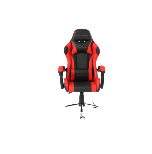 Silla gamer ergonómica modelo falkor color negro-rojo ne-461r