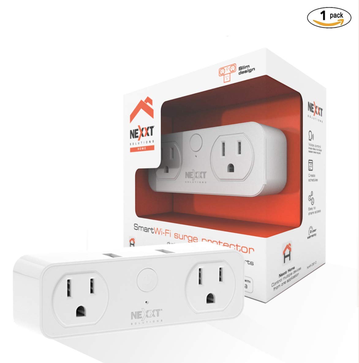 Enchufe inteligente wi-fi / 110v / con puertos usb para carga