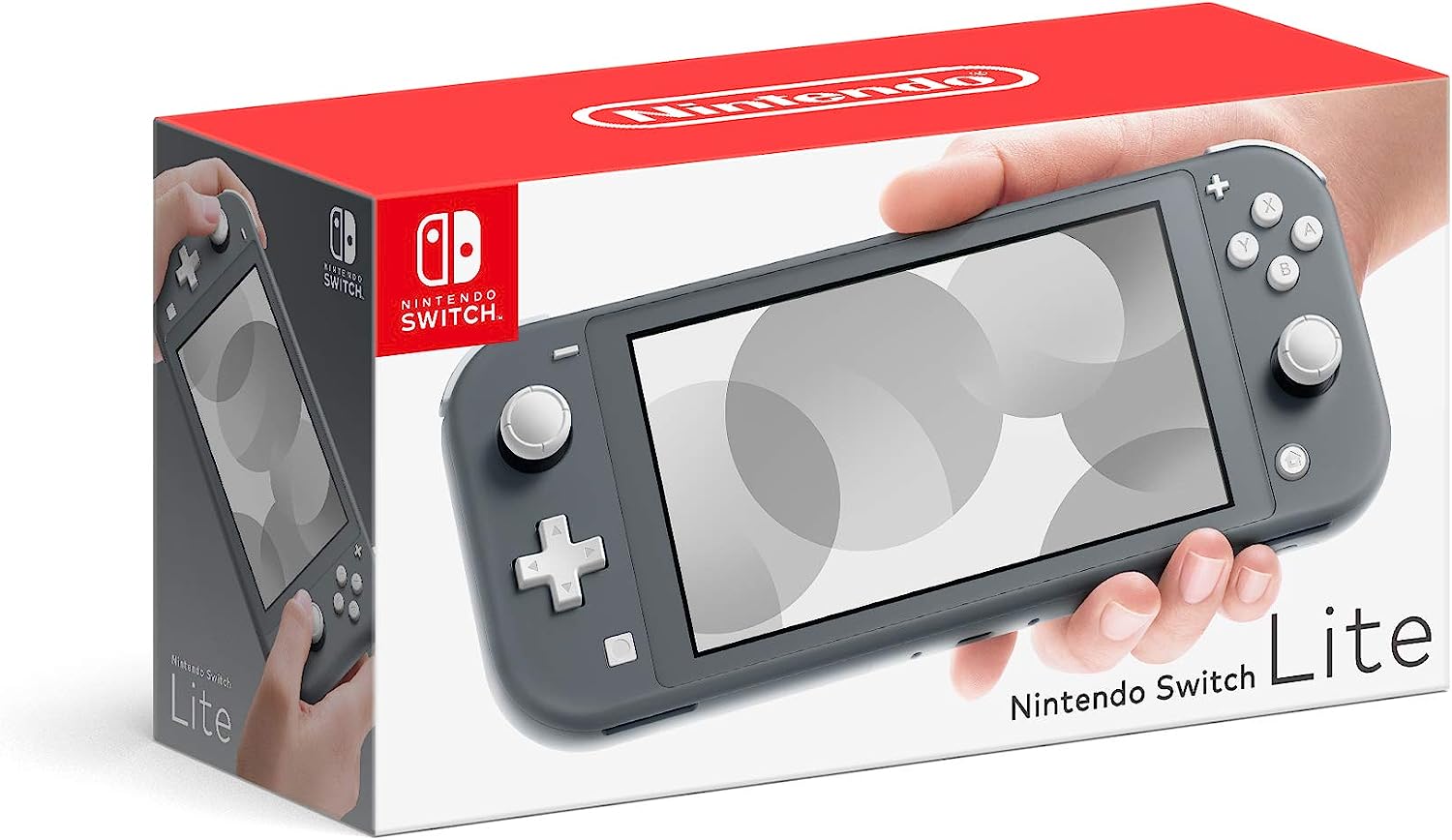 Nintendo switch lite - edición estándar - gris. version internacional