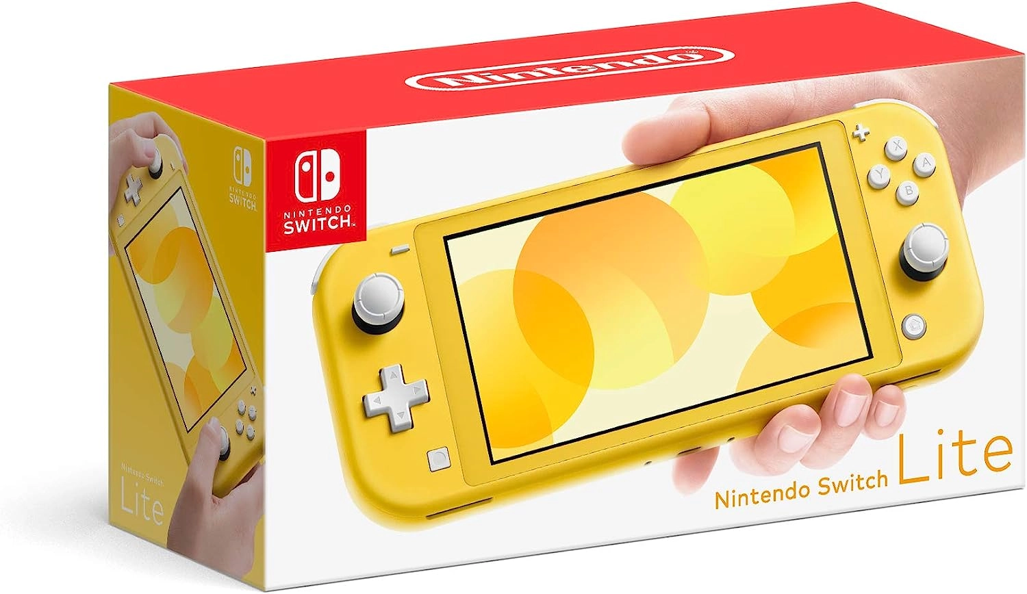 Nintendo switch lite - edición estándar - amarillo. version internacional