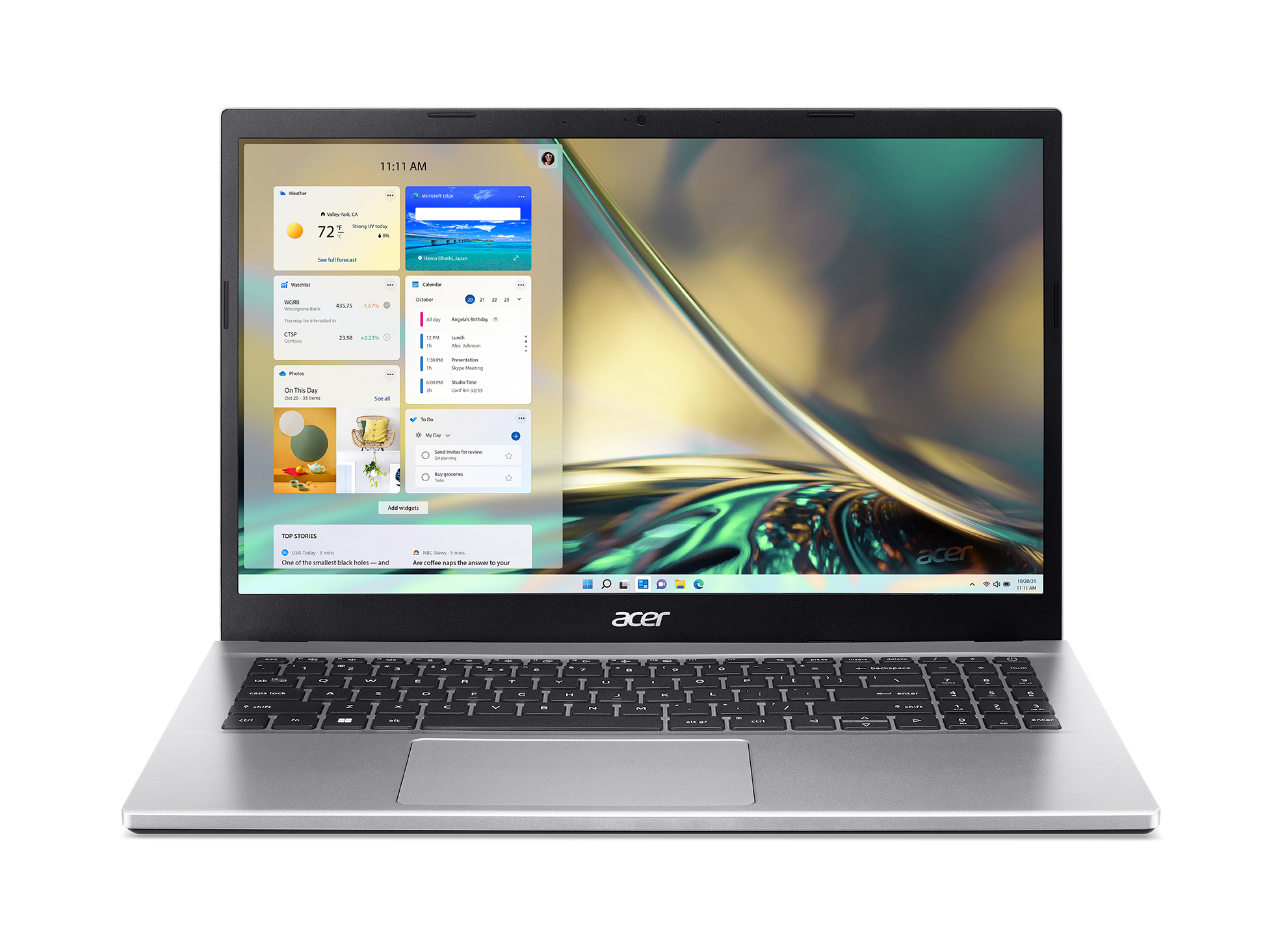 Laptops acer a315-59-57k5 - 15.6 pulgadas, intel core i5, i5-1235u, 8 gb, windows 11 home, 1 tb ssd