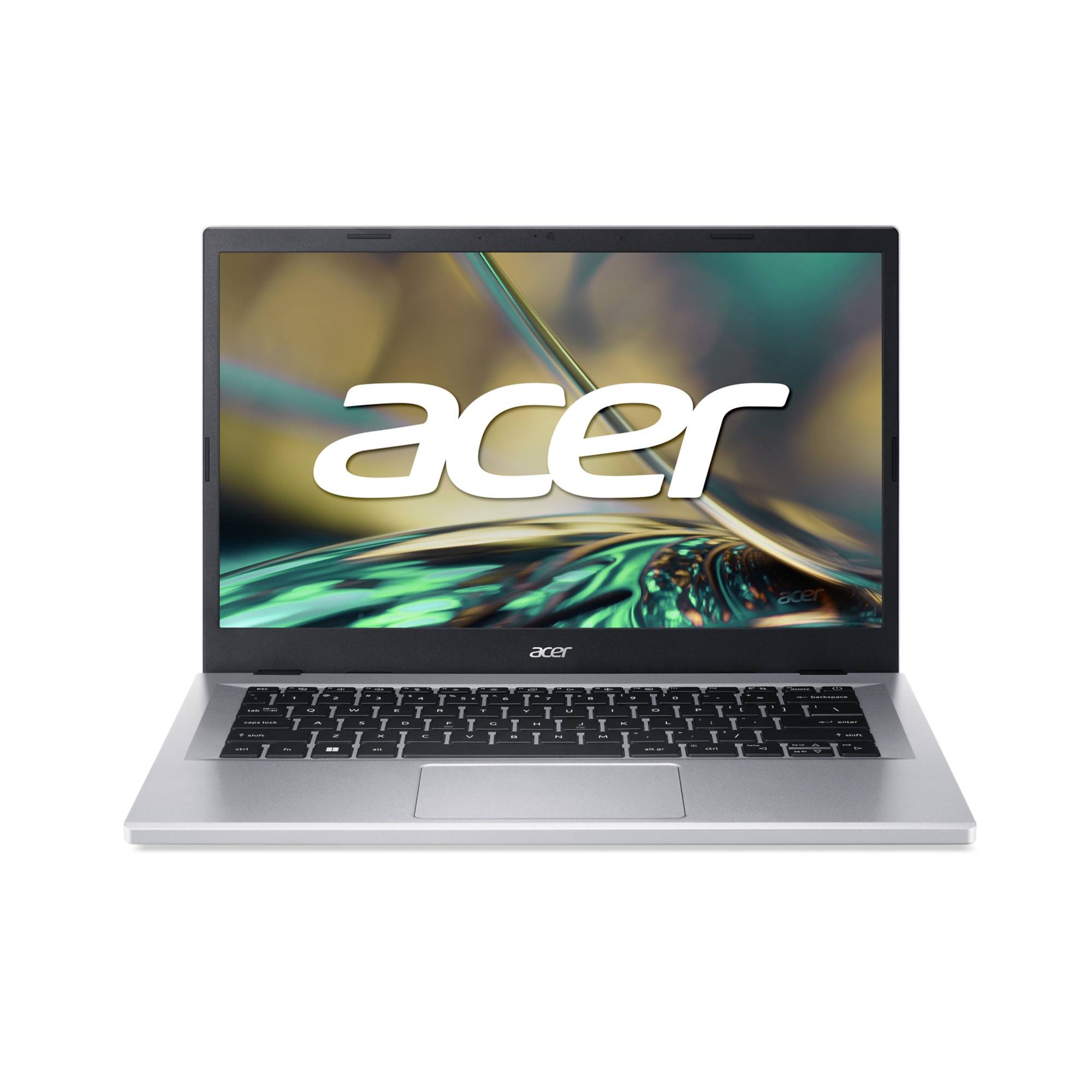 Laptop acer aspire 3 ryzen 3 7320; pantalla 14 fhd; 8 gb ram; 256 gb pcie nvme ssd; windows 11 home; 1 año de seguro contra robo; plata