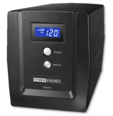 No-break cyberpower om1500atlcd - 1500 va, 900 w, 8 h, negro