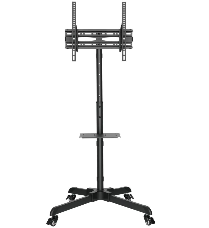 Soporte de carrito ovaltech ovtv-ca3255 móvil para tv de 32 pulgadas a 55 pulgadas (resistencia 35kgs)