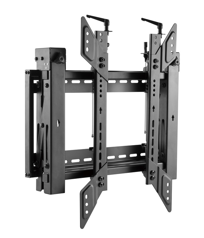 Soporte para videowall ovaltech ovw-4570 para tv de 45 pulgadas a 70 pulgadas (resistencia 70kgs) pop out portrait video wall