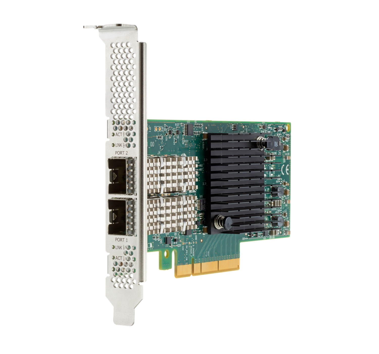 Adaptador de red hpe broadcom bcm57414 ethernet 10/25 gb 2 puertos sfp28 (p26262-b21)